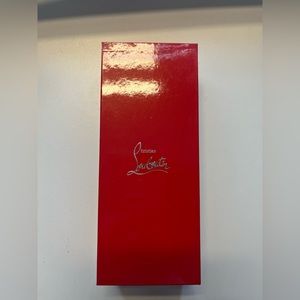 Louboutin velvet matte red lipstick